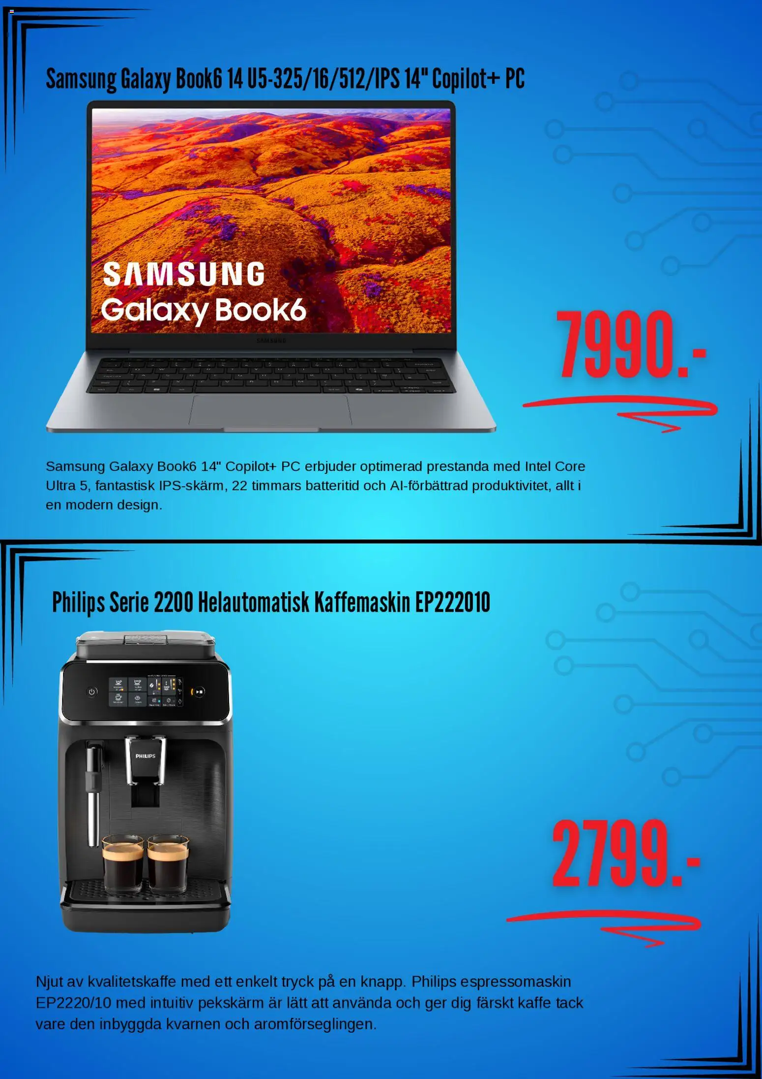 Elgiganten reklamblad aktuell från 21/08/2026 | Sida: 5 | Produkter: Kaffe, Kaffemaskin, PC