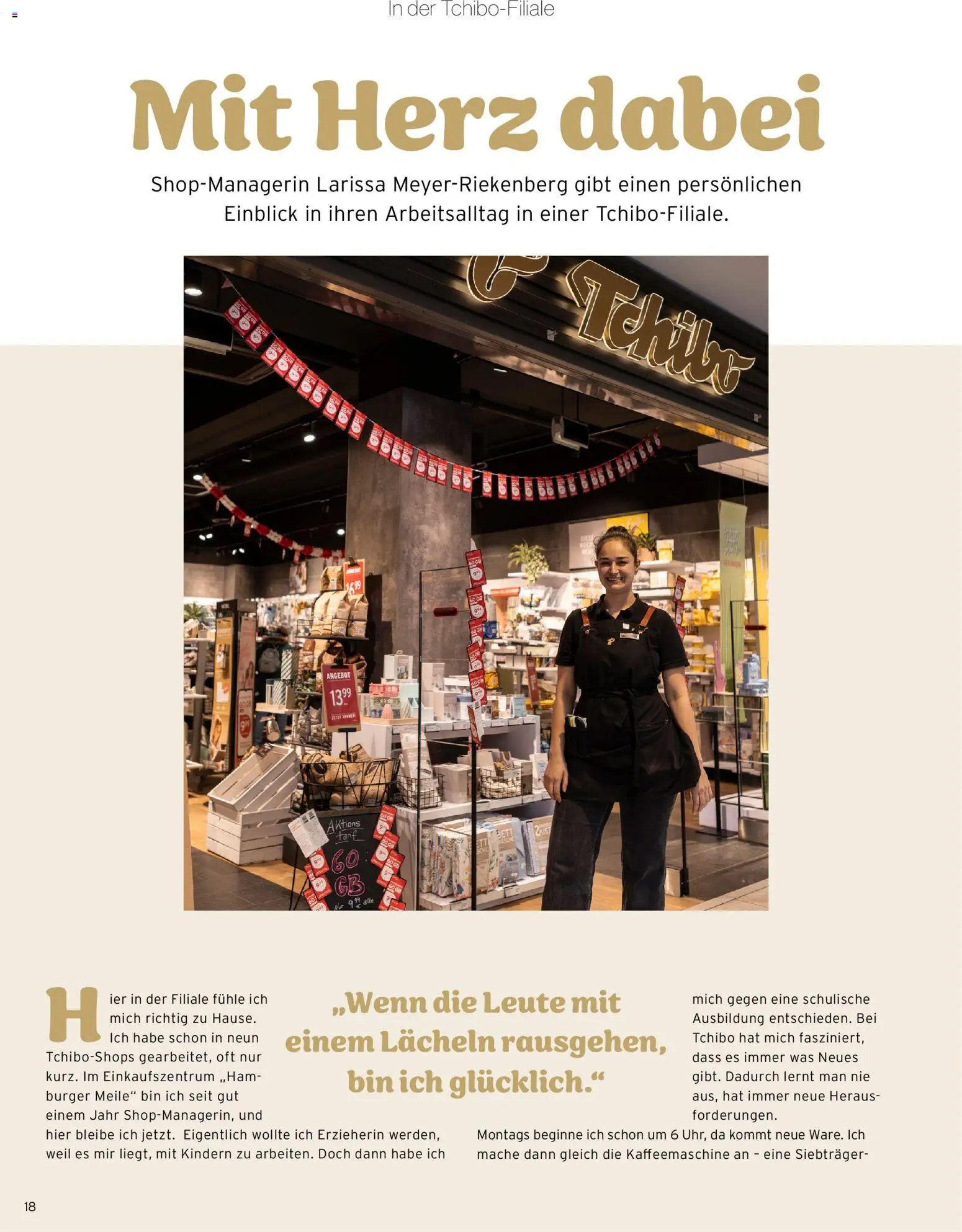 Tchibo Magazin Momente – gültig ab 23.03.2026 | Seite: 18 | Produkte: Kaffeemaschine, Burger