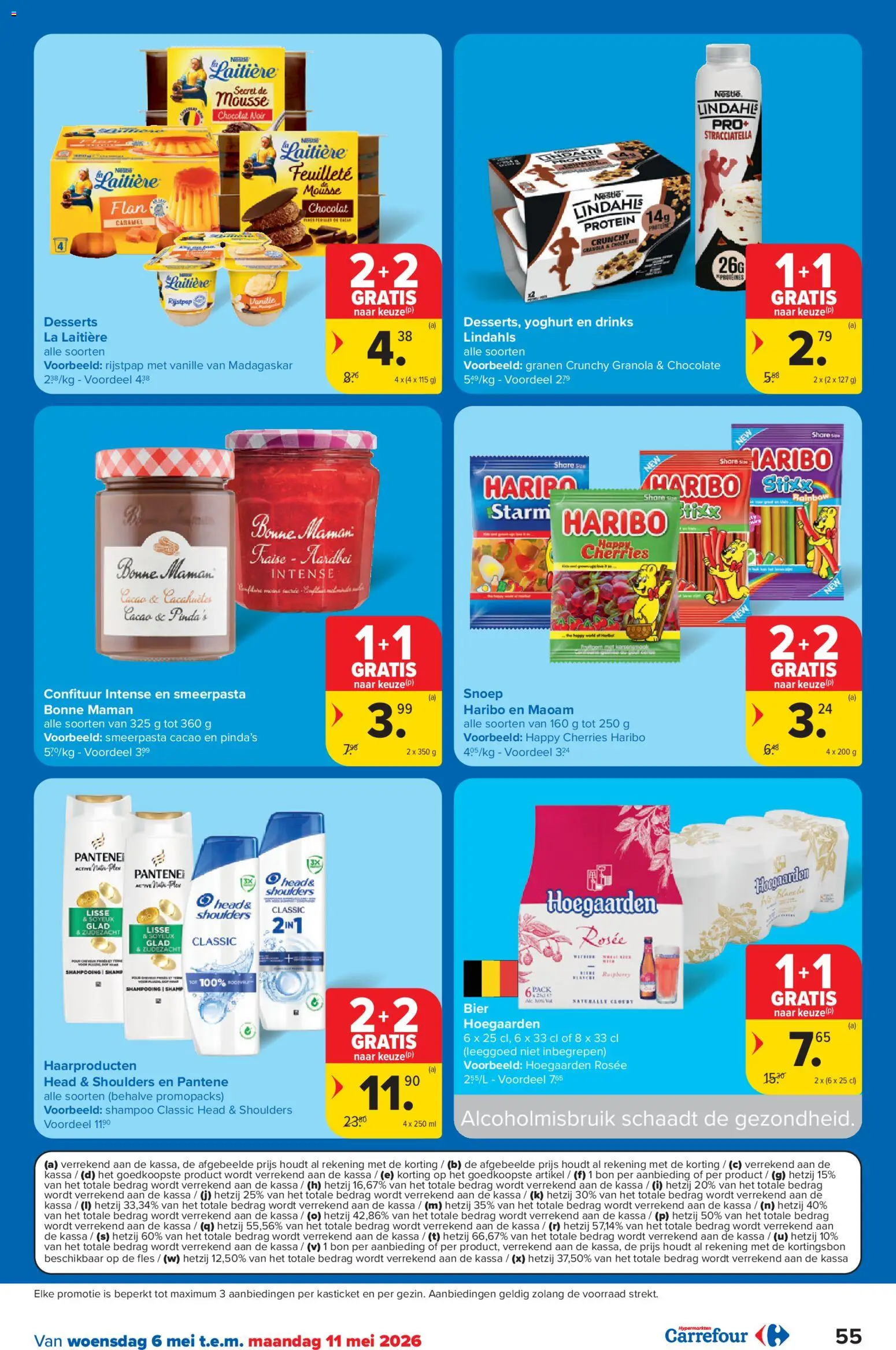 {H1} | Pagina: 55 | Producten: Bier, Aardbei, Yoghurt, Chocolade