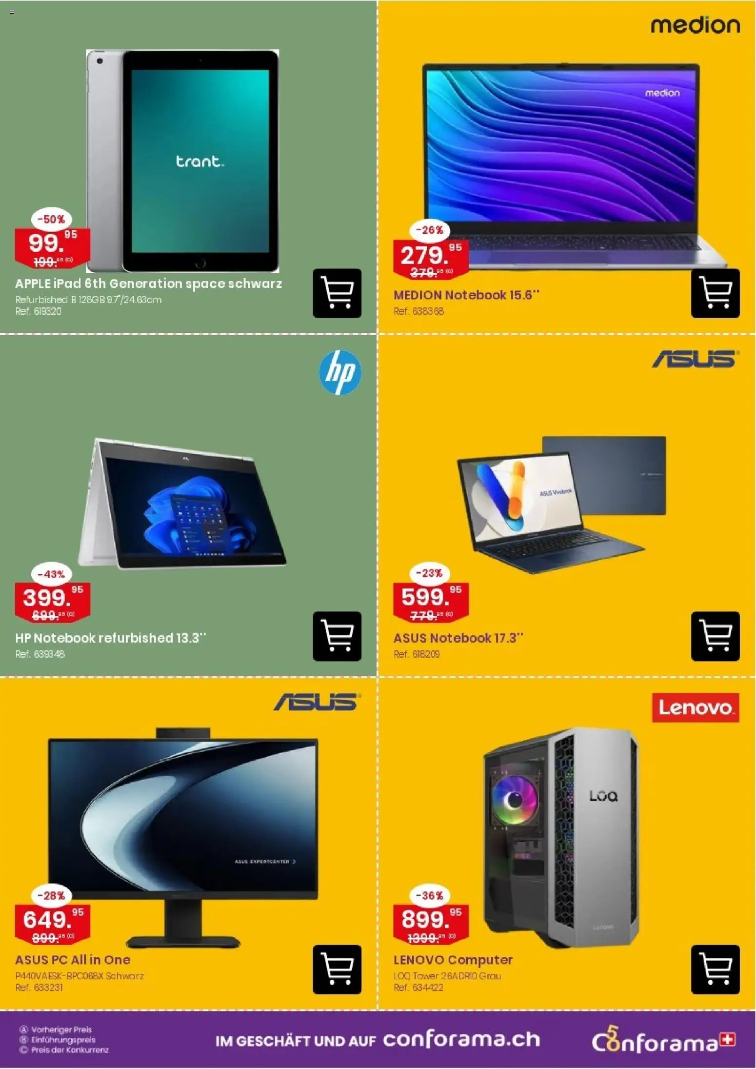 Conforama aktionen E-catalog – gültig ab 07.10.2026 | Seite: 2 | Produkte: Notebook, Pc, Computer, Ipad