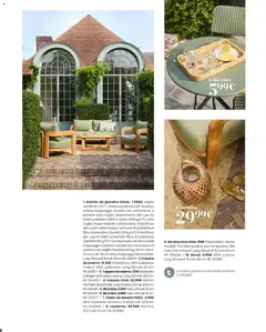 Anteprima del volantino Maisons du Monde volantino Outdoor valido a partire dal 12.03.2026 | Pagina: 8 | Prodotti: Lanterna, Piatto, Vassoio, Divano