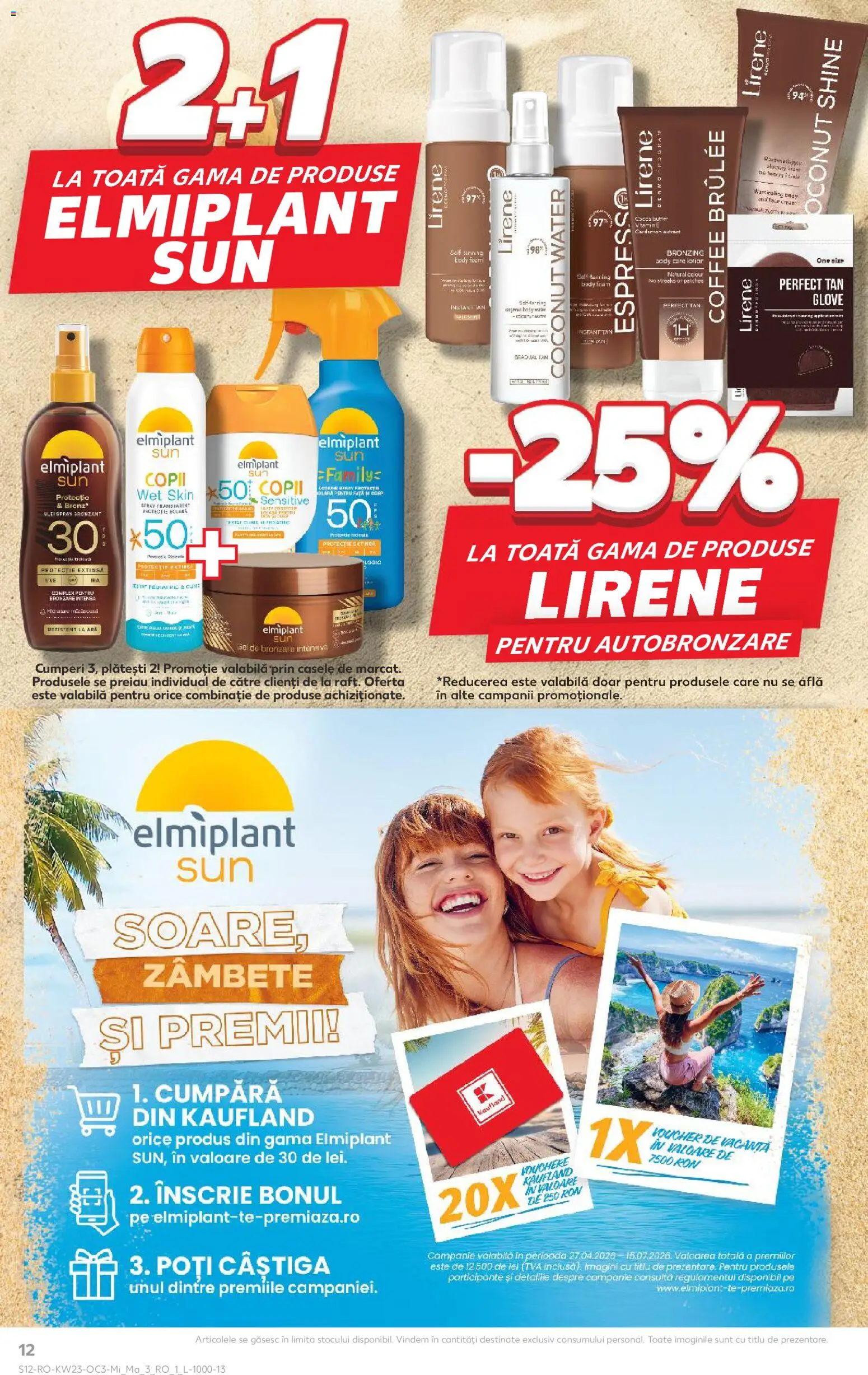 Kaufland RO akciós ujság - amely érvényes a következő dátumtól: 03.06.2026 | Oldal: 12 | Termékek: Body