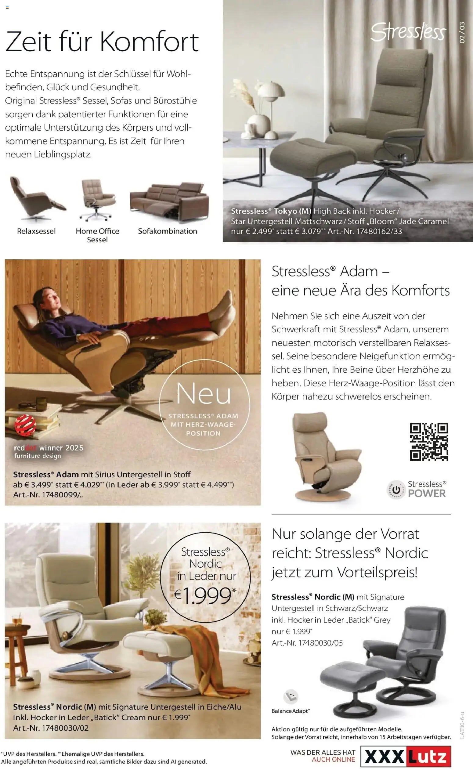 XXXLutz Polstermöbel von 13.10.2026 - Aktuelle Angebote | Seite: 3 | Produkte: Sessel