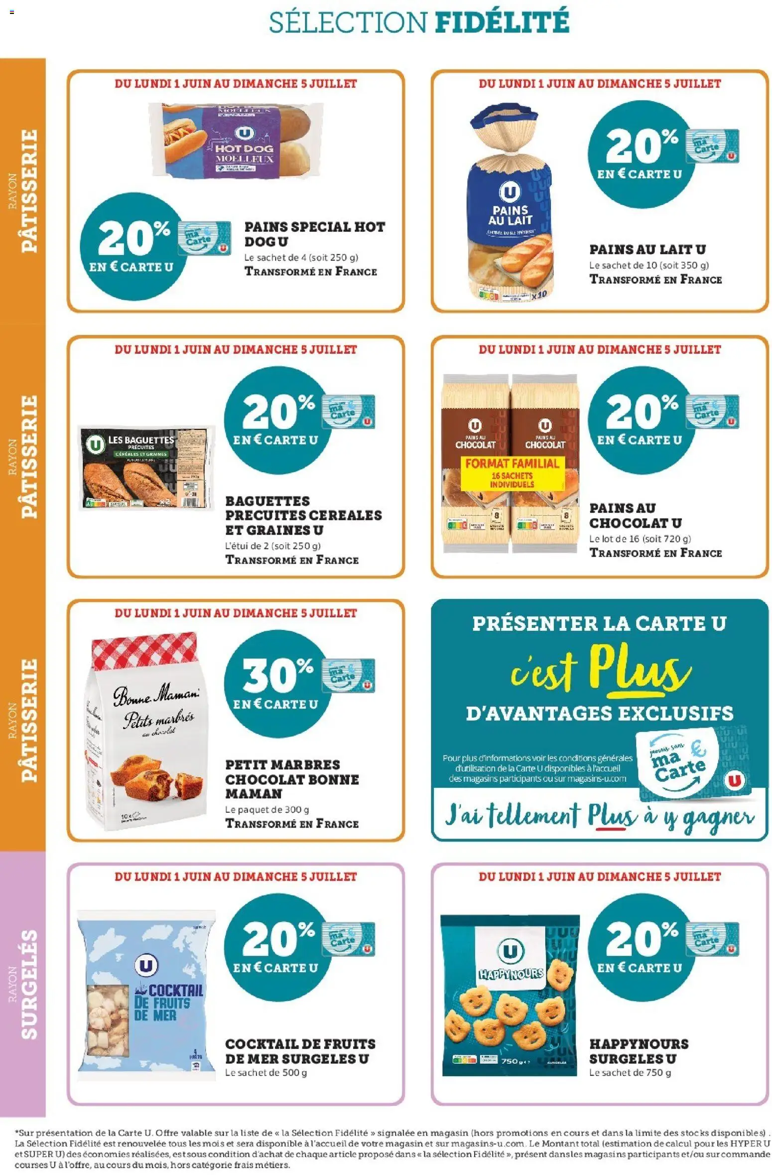 {H1} | Page: 16 | Produits: Pains au lait, Hot dog, Lait, Céréales