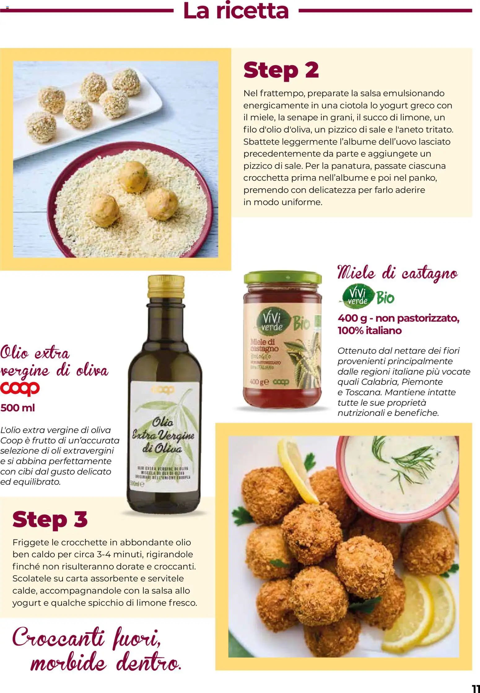 Volantino COOP del 20/08/2026 | Pagina: 11 | Prodotti: Sale, Olio, Miele, Senape