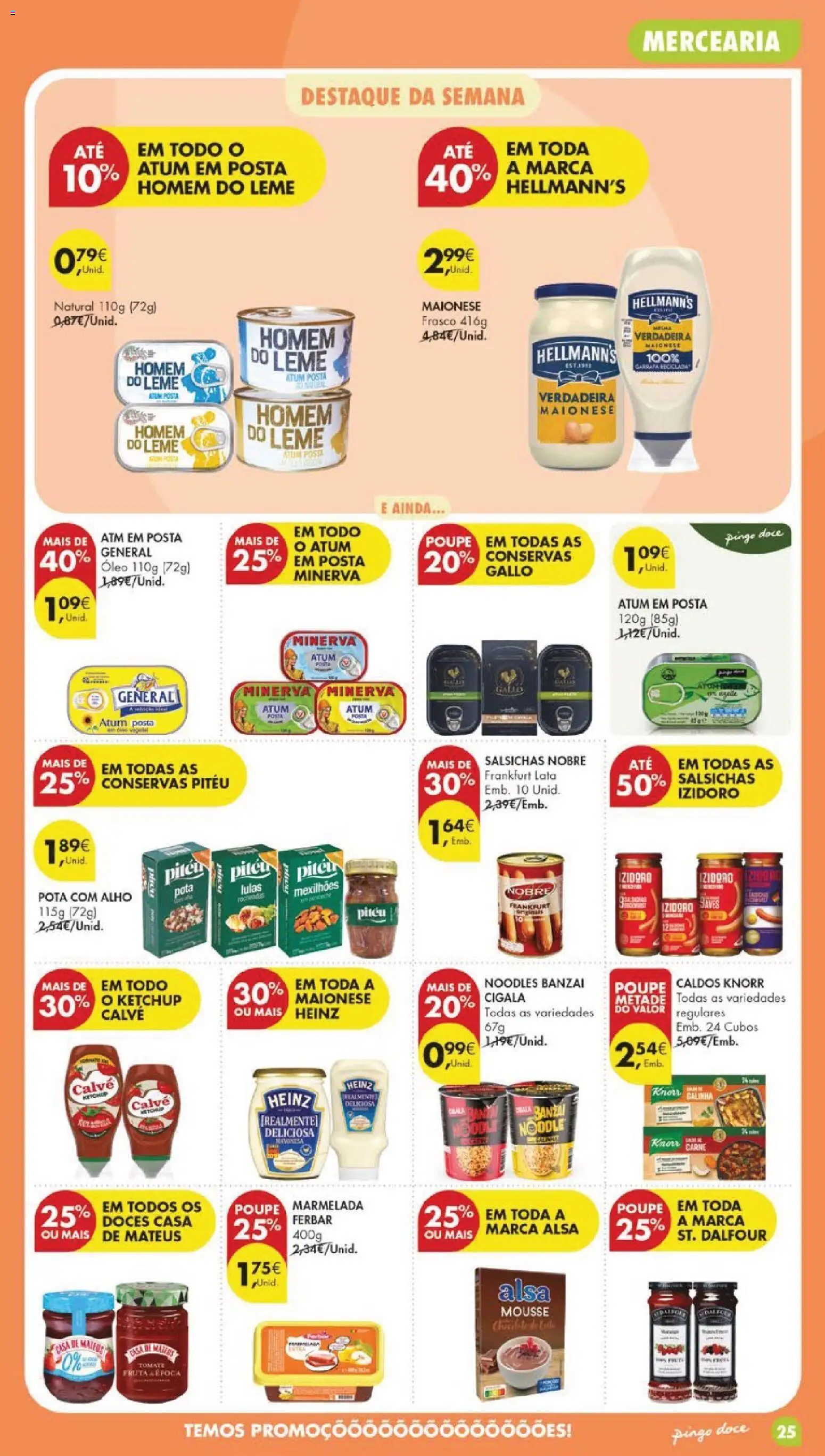 Pingo Doce folheto │ válido de 19.05.2026 | Página: 29 | Produtos: Marmelada, Óleo, Doces, Mexilhões