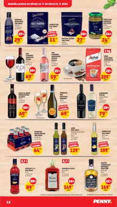 Náhled letáku PROSECCO DOC FRIZZANTE BORSARI*, PROSECCO DOC FRIZZANTE BORSARI* 0,75 l od 16.09.2026 | Strana: 13