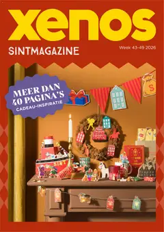 Xenos folder - Sintmagazine - Voorbeeld van een folder van Xenos, geldig van 19-10-2026