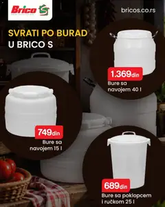 Brico S katalog - pregled Brico S kataloga - važi od 14.09.2026