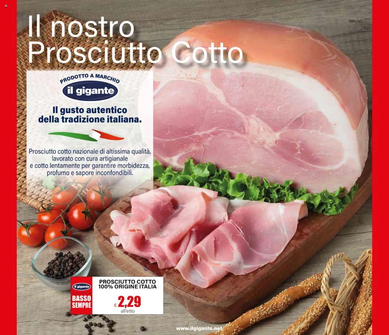 Volantino Il Gigante del 04.06.2026 | Pagina: 28 | Prodotti: Prosciutto Cotto, Prosciutto, Profumo