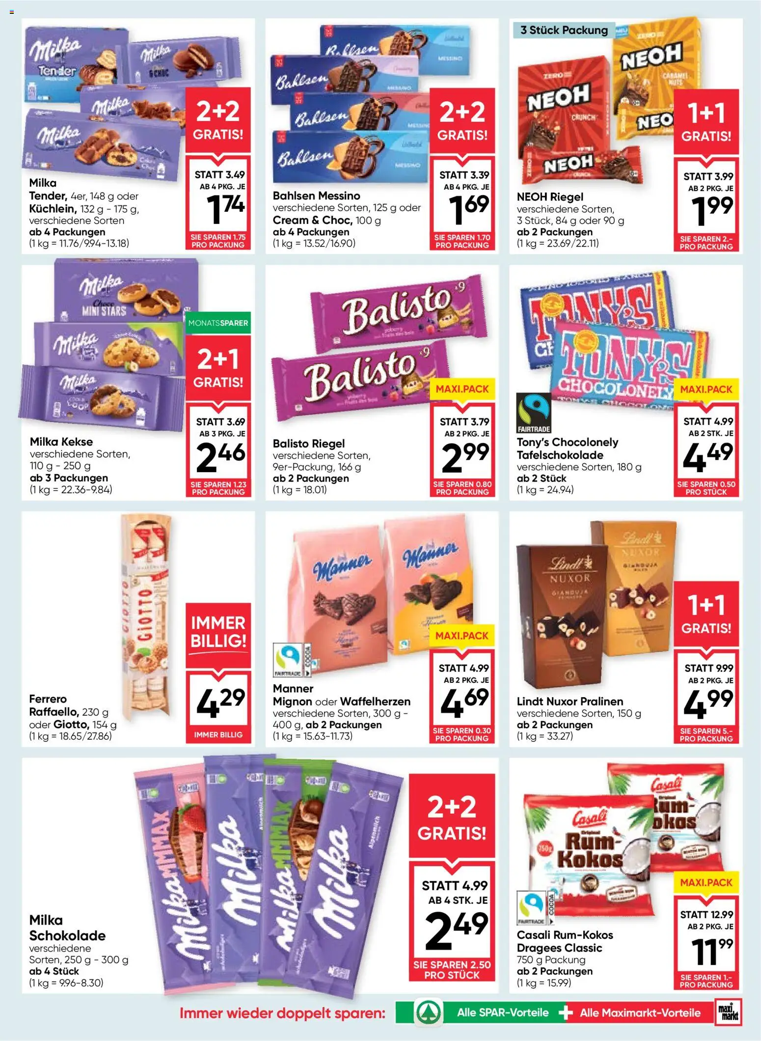 Maximarkt Flugblatt gültig ab 21.05.2026 | Seite: 11 | Produkte: Kekse, Schokolade