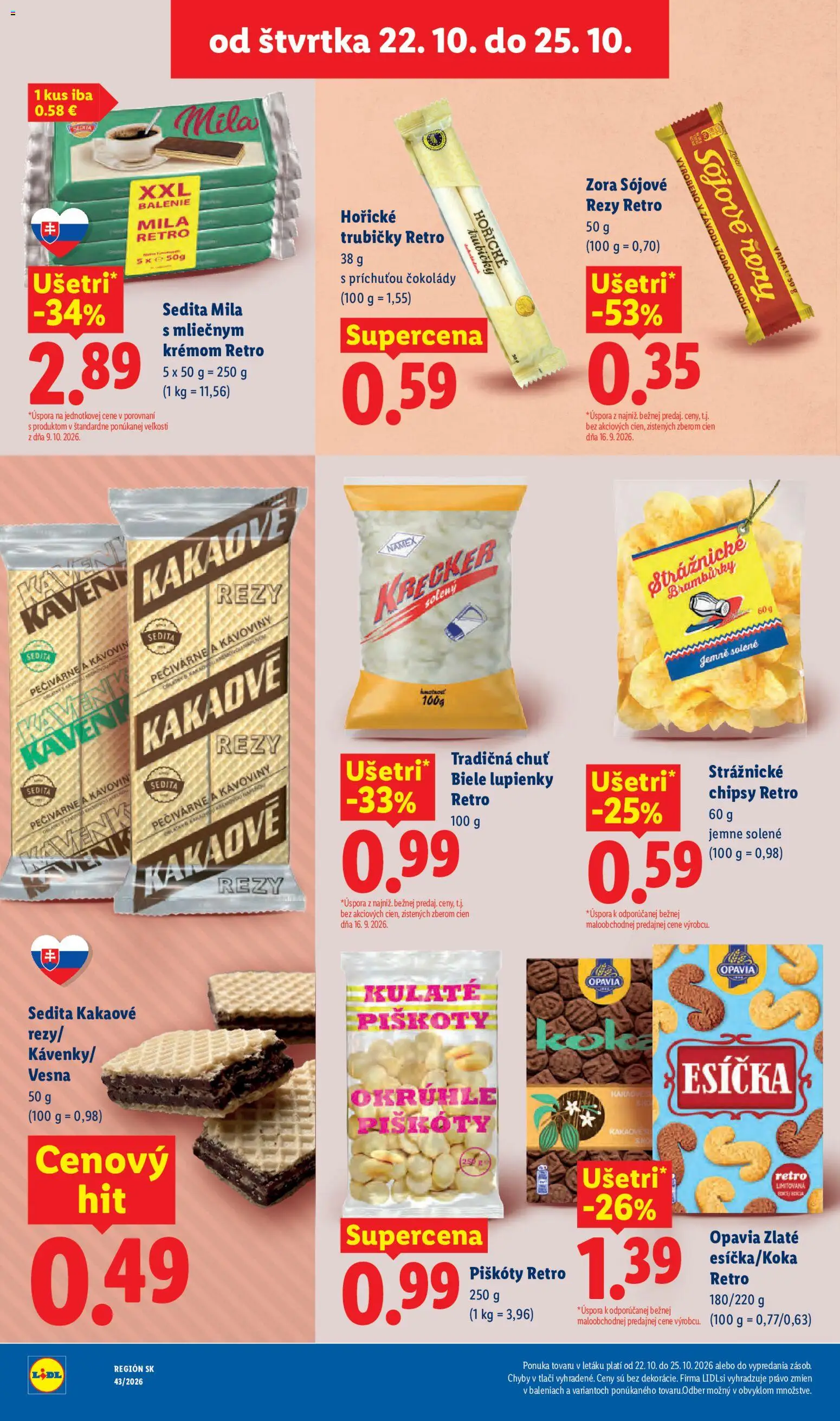 Nové Lidl akcie – leták je platný od 19.10.2026 | Strana: 80