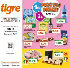 Anteprima del volantino Tigre volantino Rieti valido a partire dal 23.04.2026