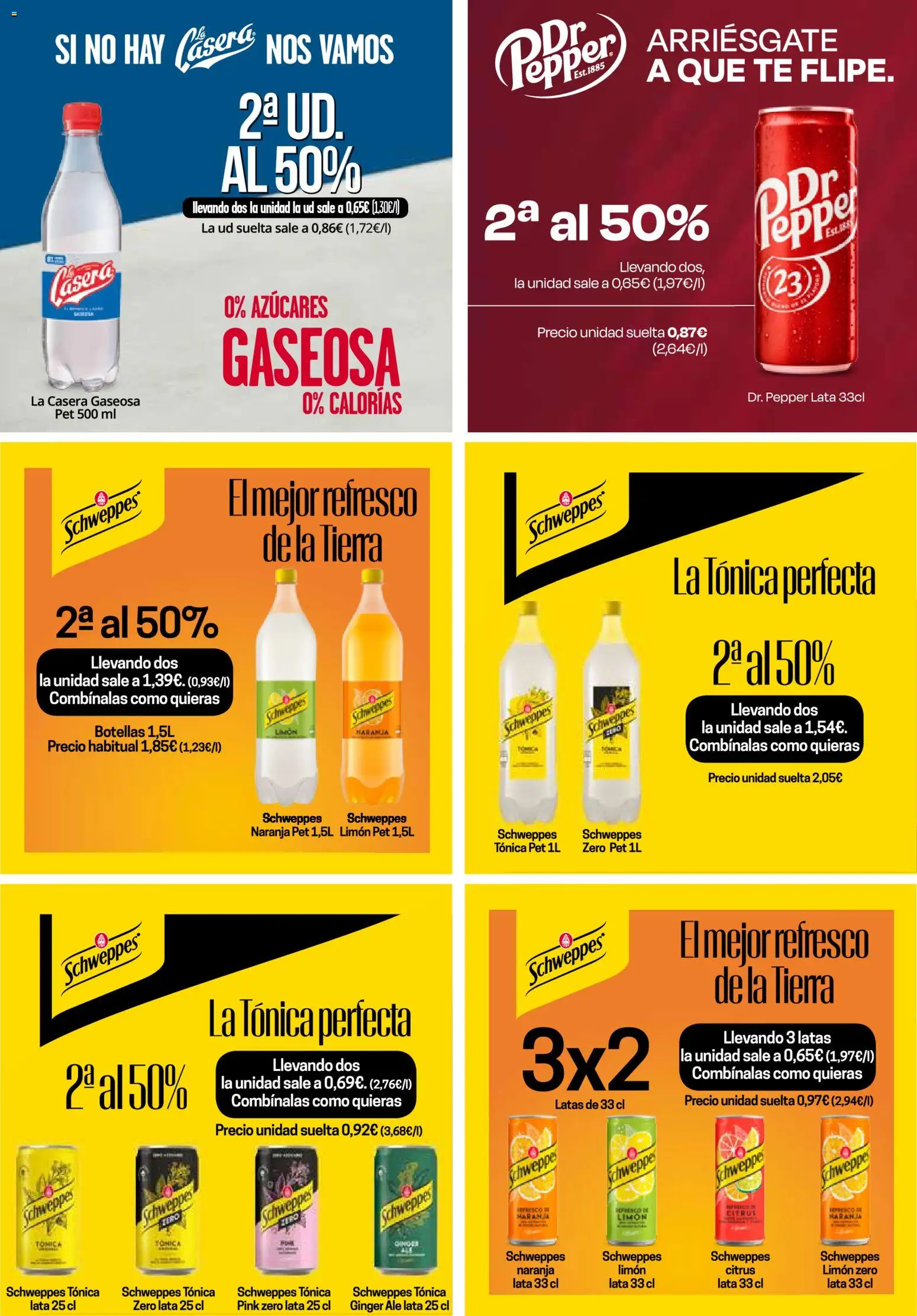 Hiper Usera Robapuntos Julio │ válido desde el 15/07/2026 | Página: 6 | Productos: Té, Gaseosa