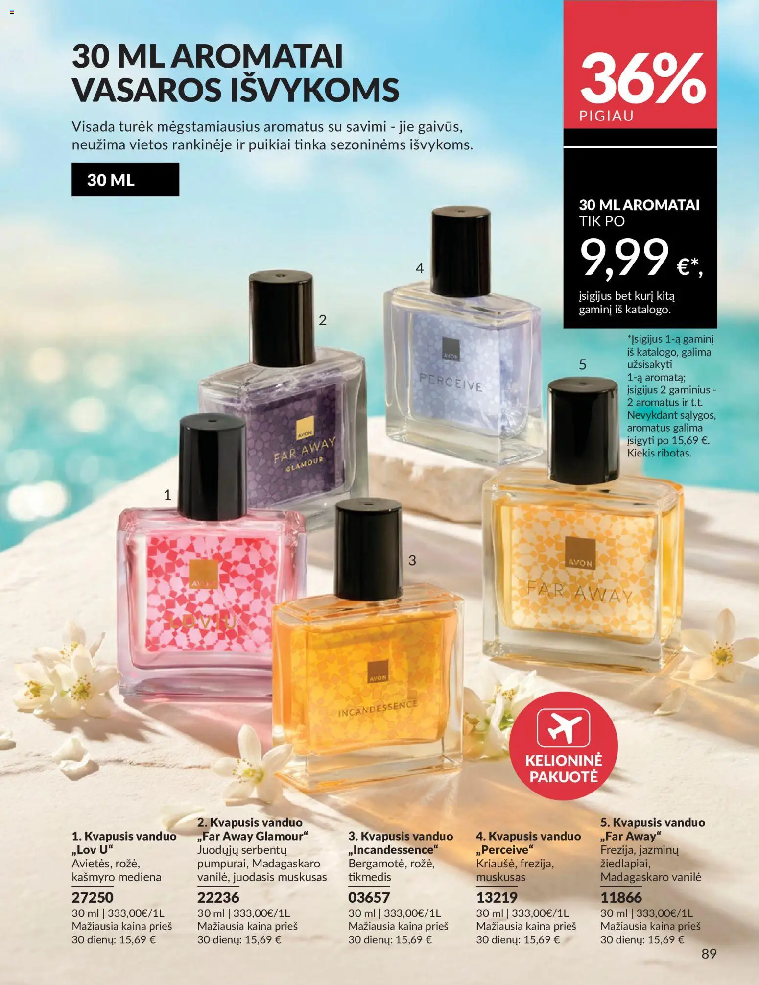 AVON akcijos nuo 01.06.2026 | Puslapis: 89
