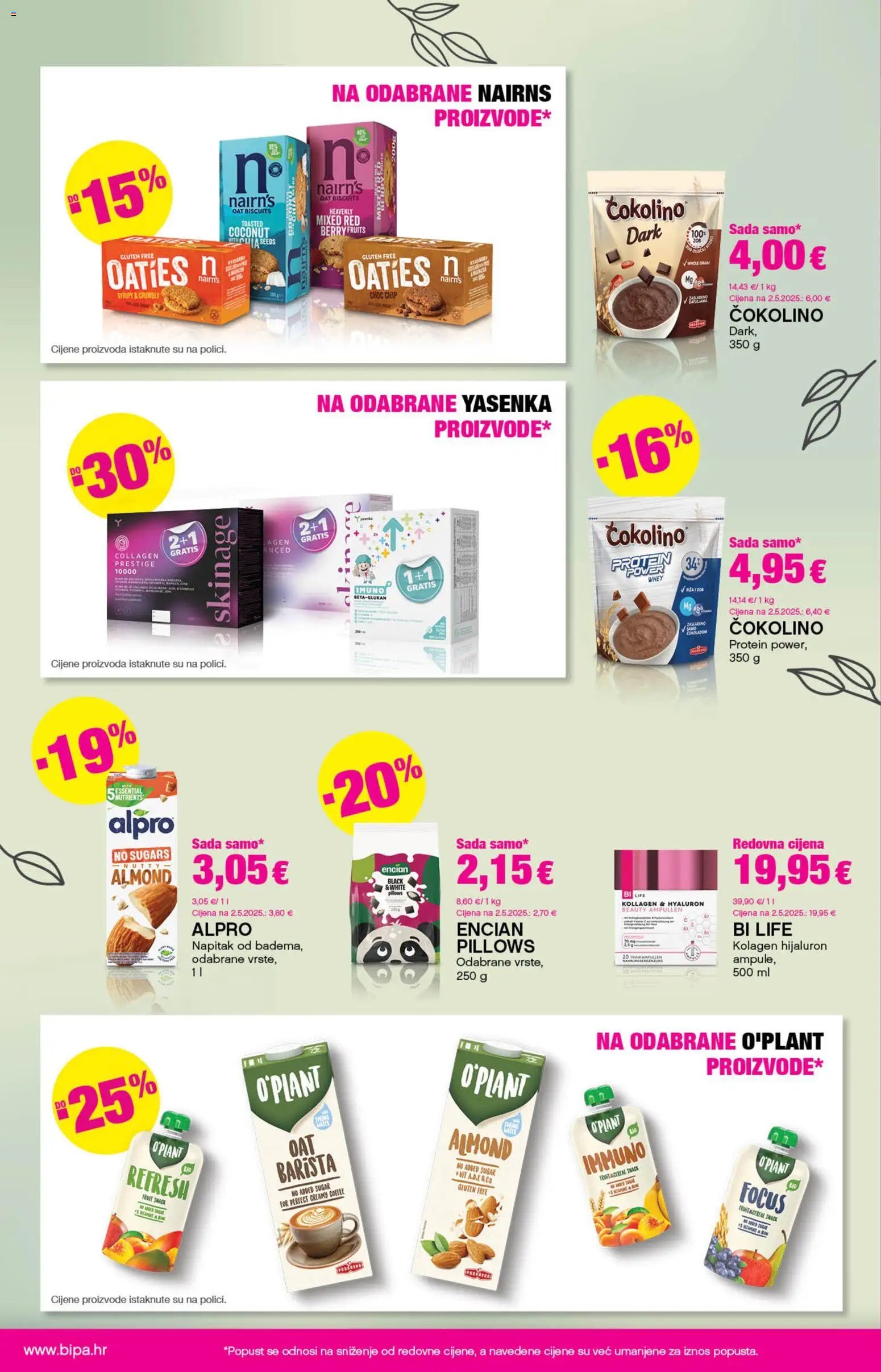 Bipa katalog | vrijedi od 28.05.2026 | Stranica: 23 | Proizvodi: Alpro, Čokolino