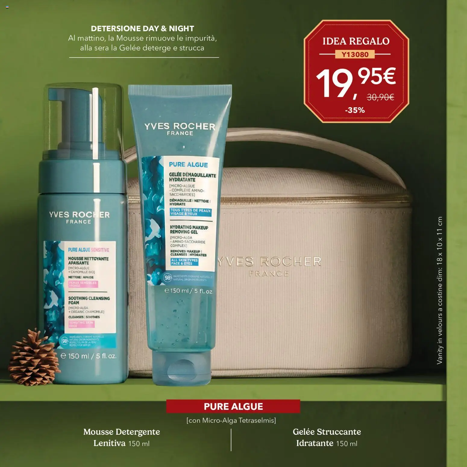 Volantino Yves Rocher del 20/10/2026 | Pagina: 42 | Prodotti: Struccante, Detergente, The