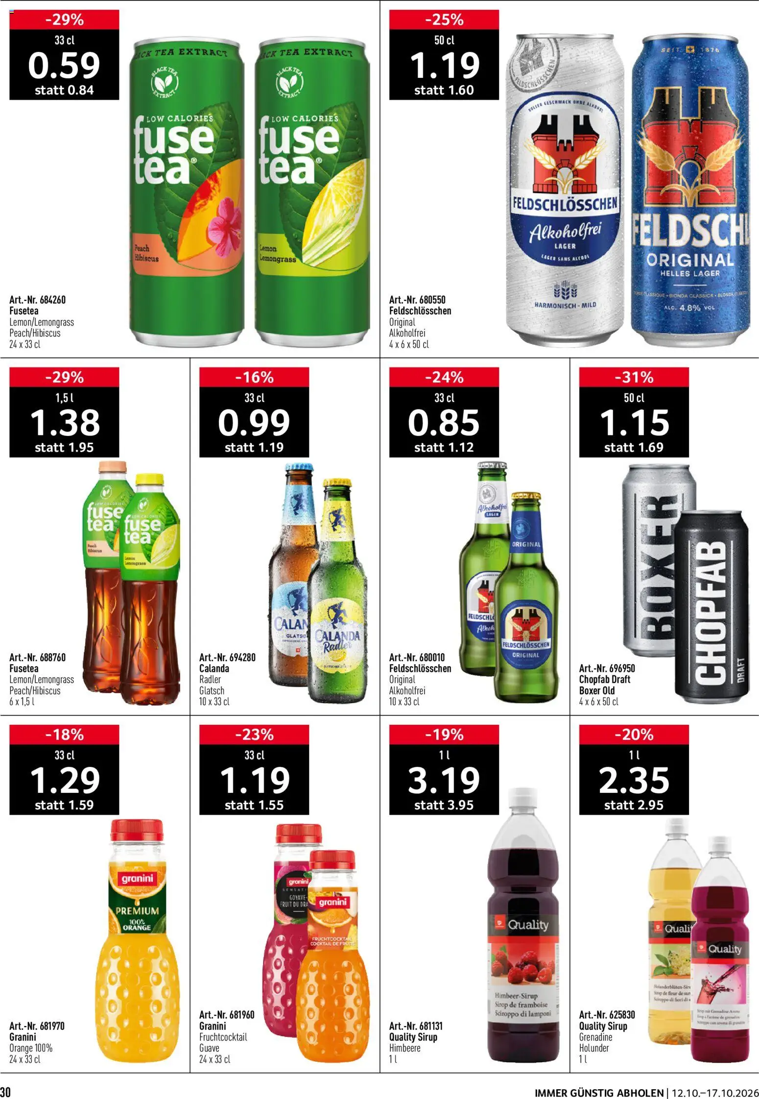 Prodega aktionen – gültig ab 12.10.2026 | Seite: 30