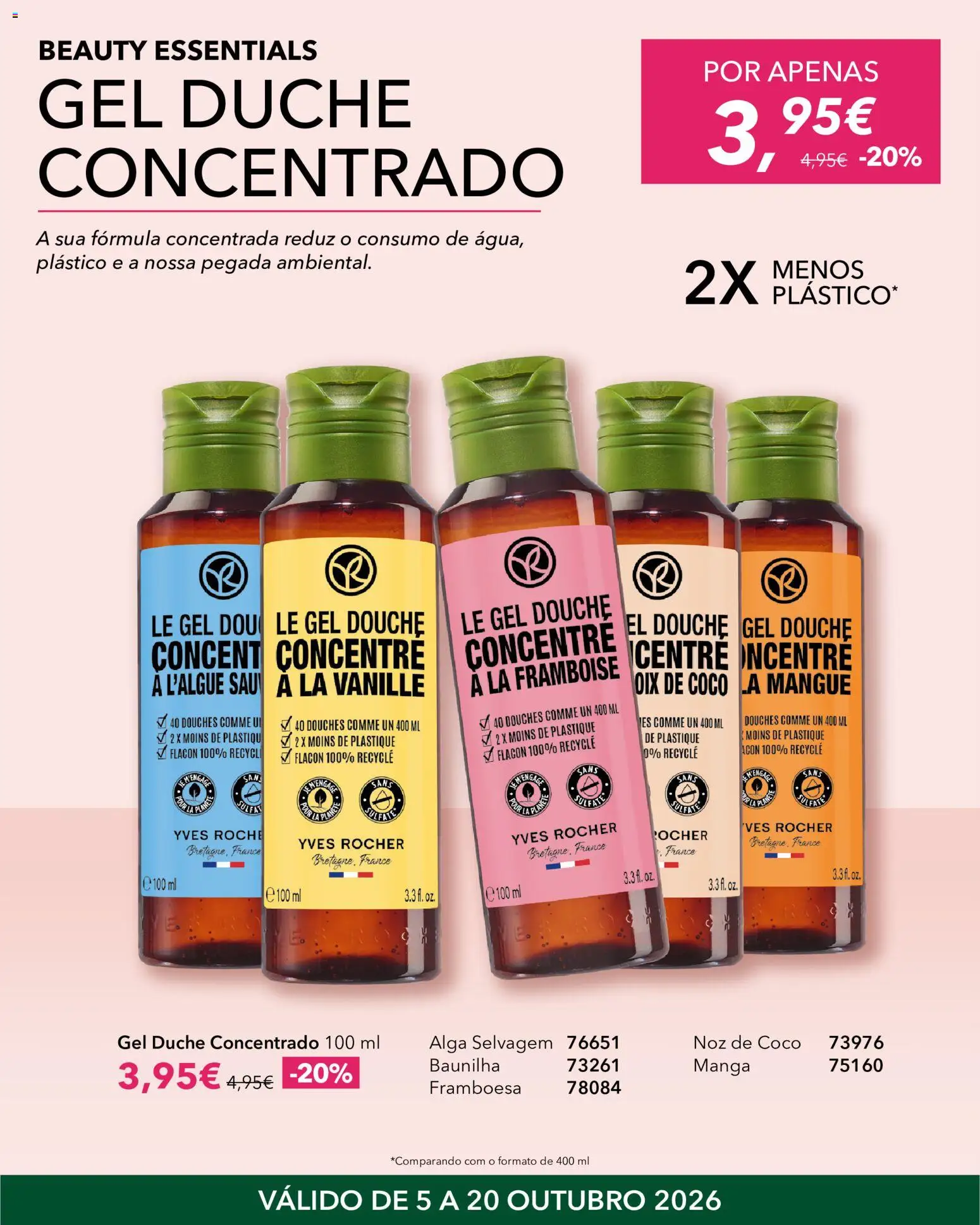 Yves Rocher Beauty glam │ válido de 05/10/2026 | Página: 9 | Produtos: Baunilha, Manga, Coco