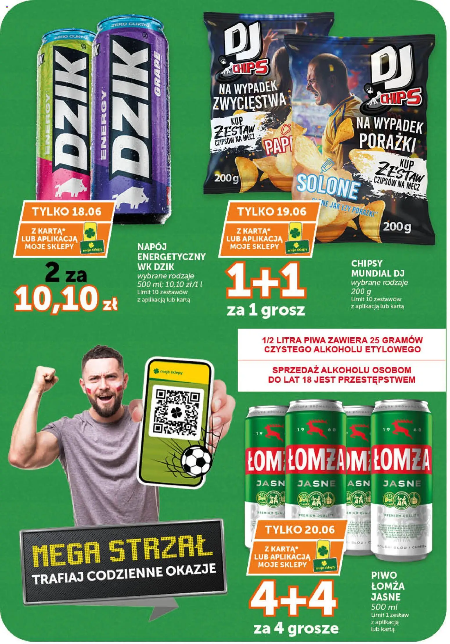 Euro Sklep gazetka - Market od 18.06.2026 | Strona: 11 | Produkty: Karta, Chipsy, Piwo