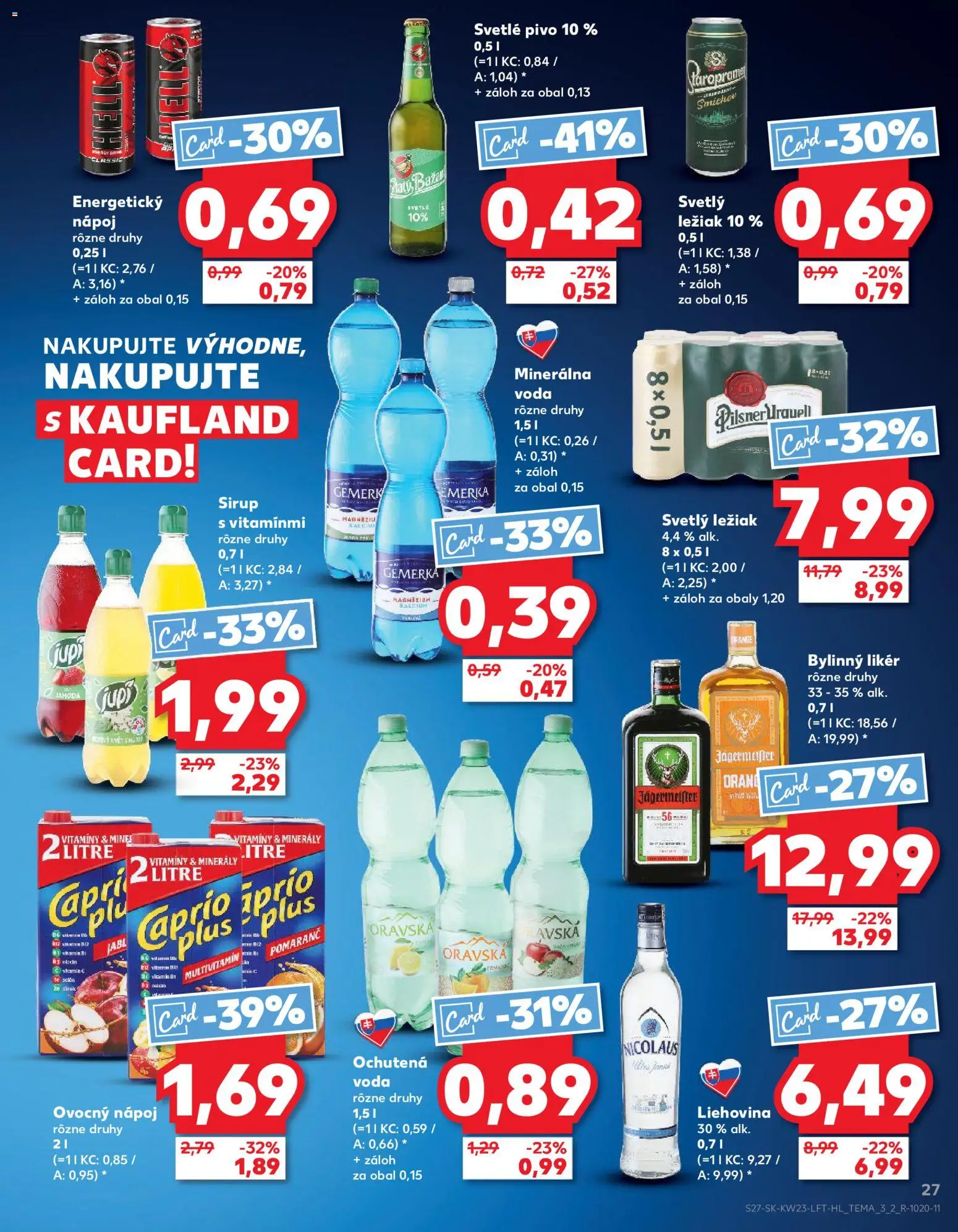 Kaufland SK akciós ujság - amely érvényes a következő dátumtól: 04.06.2026 | Oldal: 27