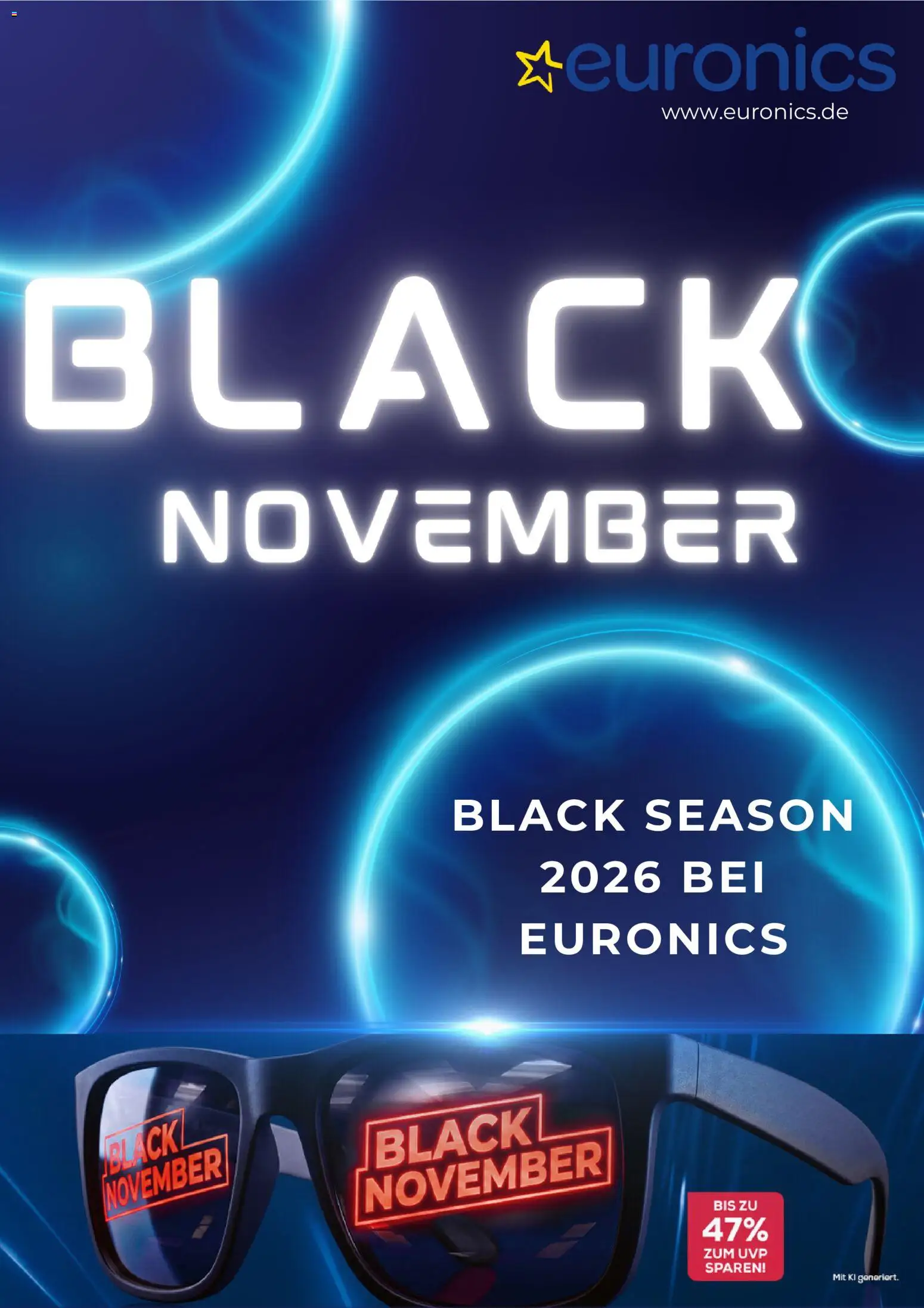 Euronics Black November – gültig ab 22.10.2026 | Seite: 1