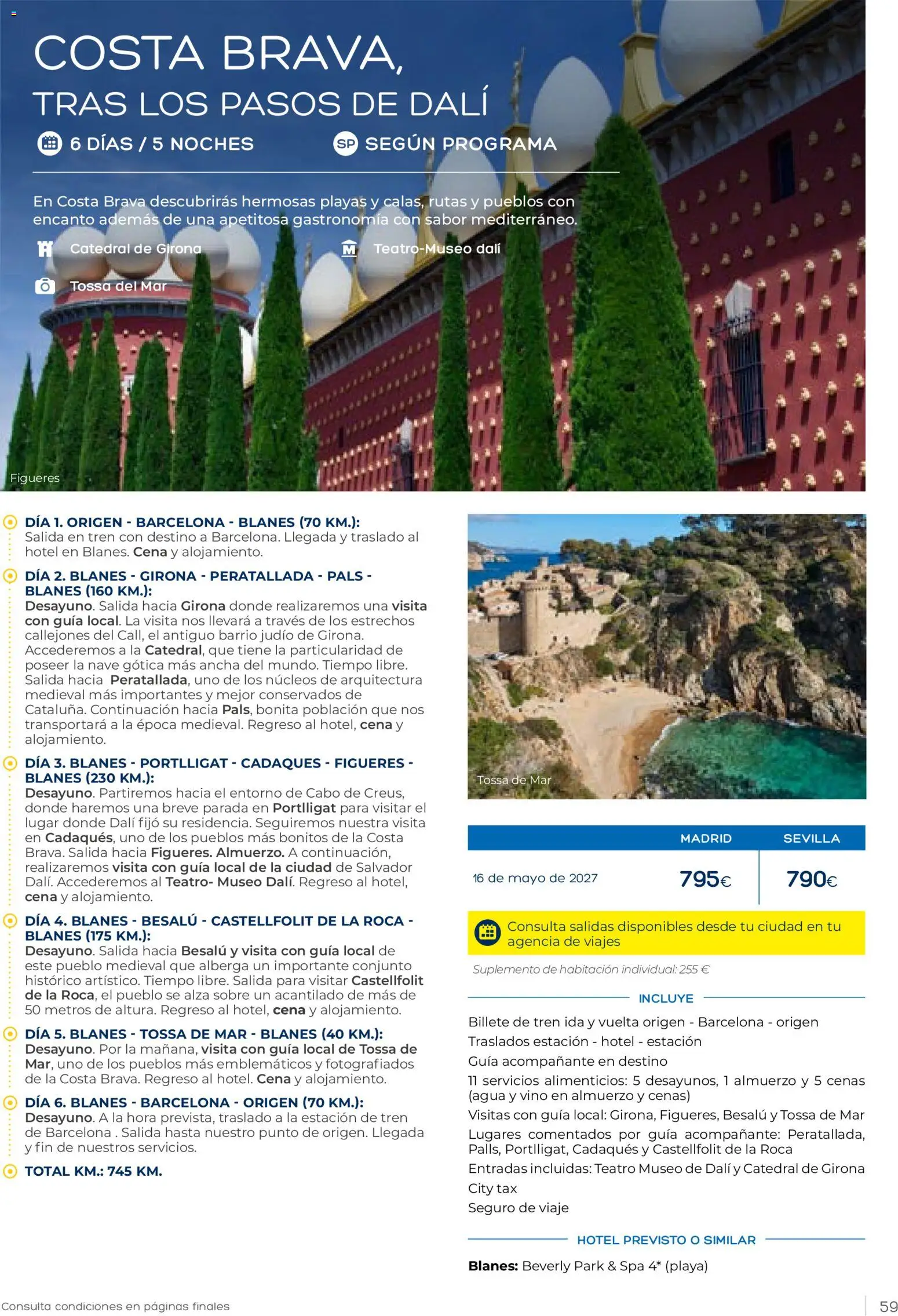 Viajes El Corte Inglés Club de Vacaciones otoño primavera │ válido desde el 01/09/2026 | Página: 59 | Productos: Vino, Agua