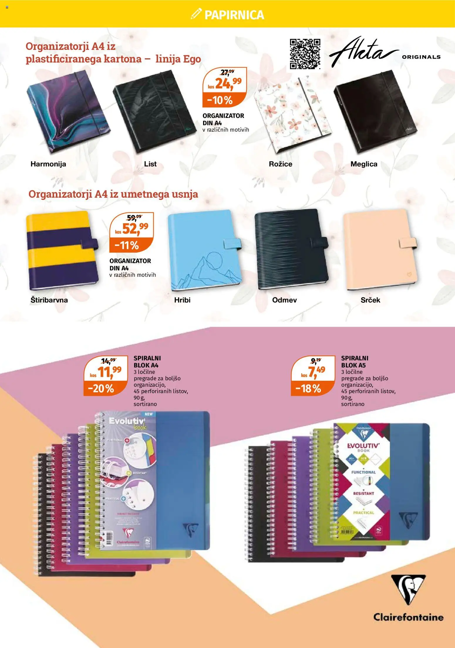 Novi Müller katalog ponudbe – veljaven od 17.08.2026 | Stran: 8 | Izdelki: Kos, Blok