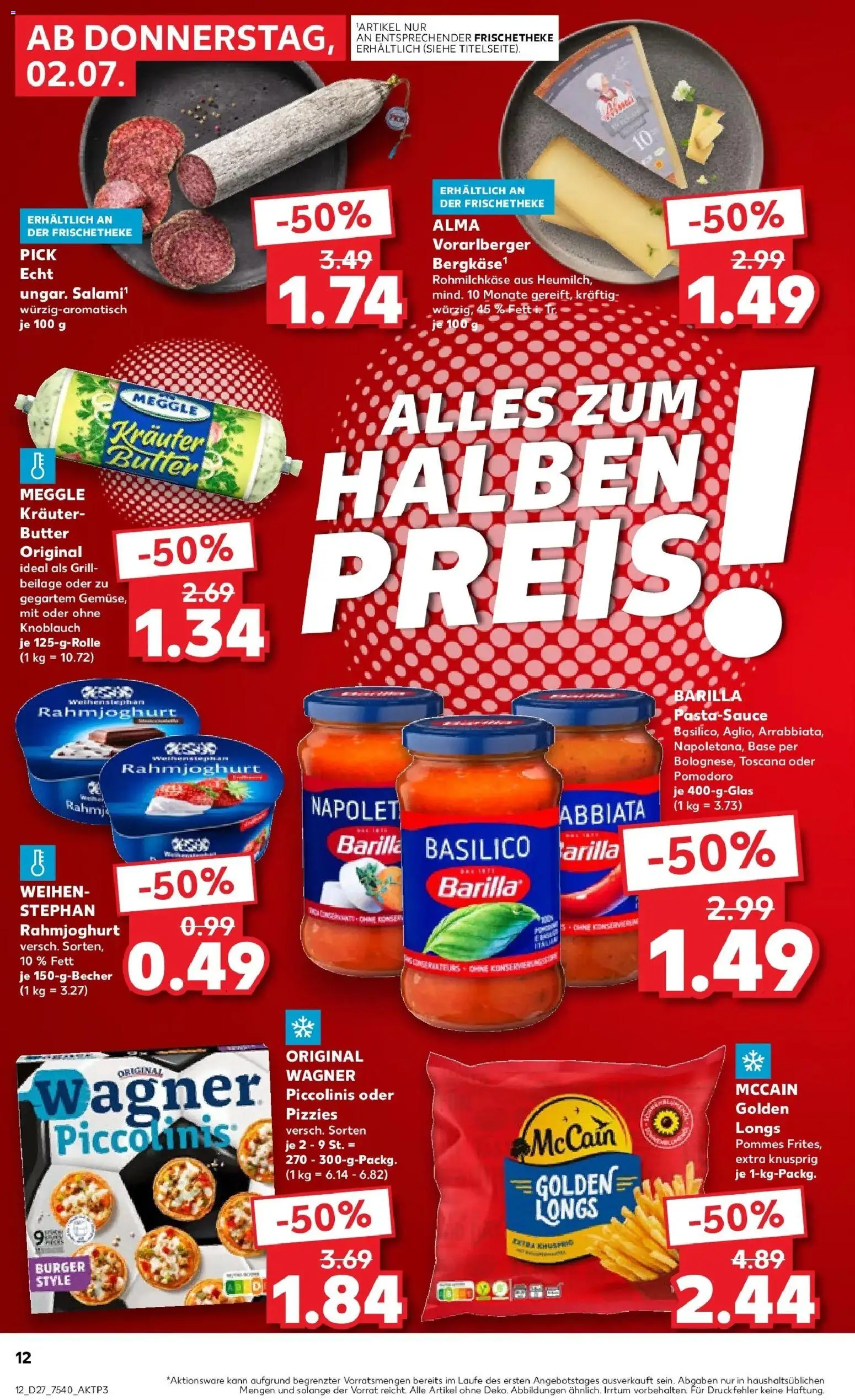 Kaufland Prospekt Frankfurt (Oder) – gültig ab 29.06.2026 | Seite: 23 | Produkte: Grill, Butter, Barilla, Knoblauch