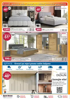 Harvey Norman Katalog - Pregled kataloga iz trgovine Harvey Norman, vrijedi od 09.09.2026 | Stranica: 8 | Proizvodi: Krevet, Spavaća soba, Noćni ormarić, Rasvjeta