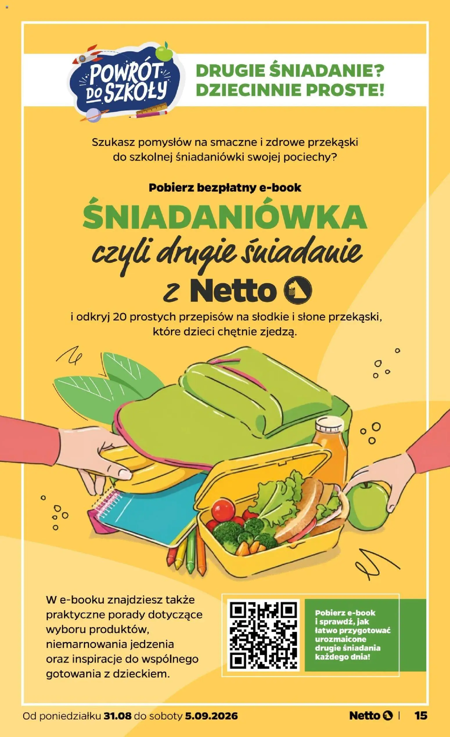Netto gazetka od poniedziałku od 31.08.2026 | Strona: 15 | Produkty: Przekąski