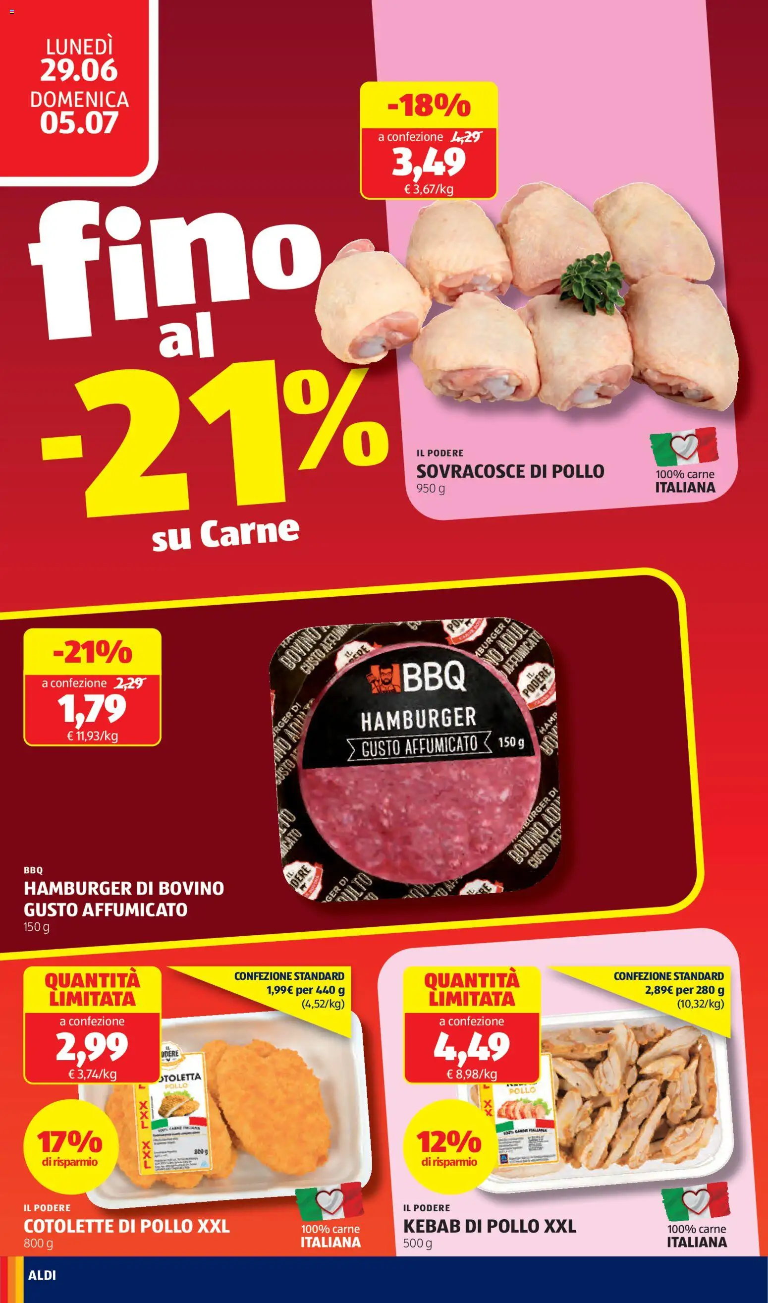Volantino Aldi del 29.06.2026 | Pagina: 10
