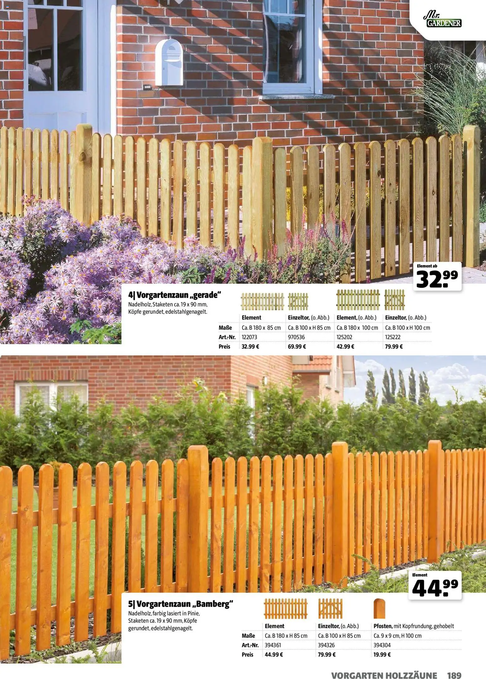 Hagebau Gartenjahr gültig ab 13.03.2026 | Seite: 189