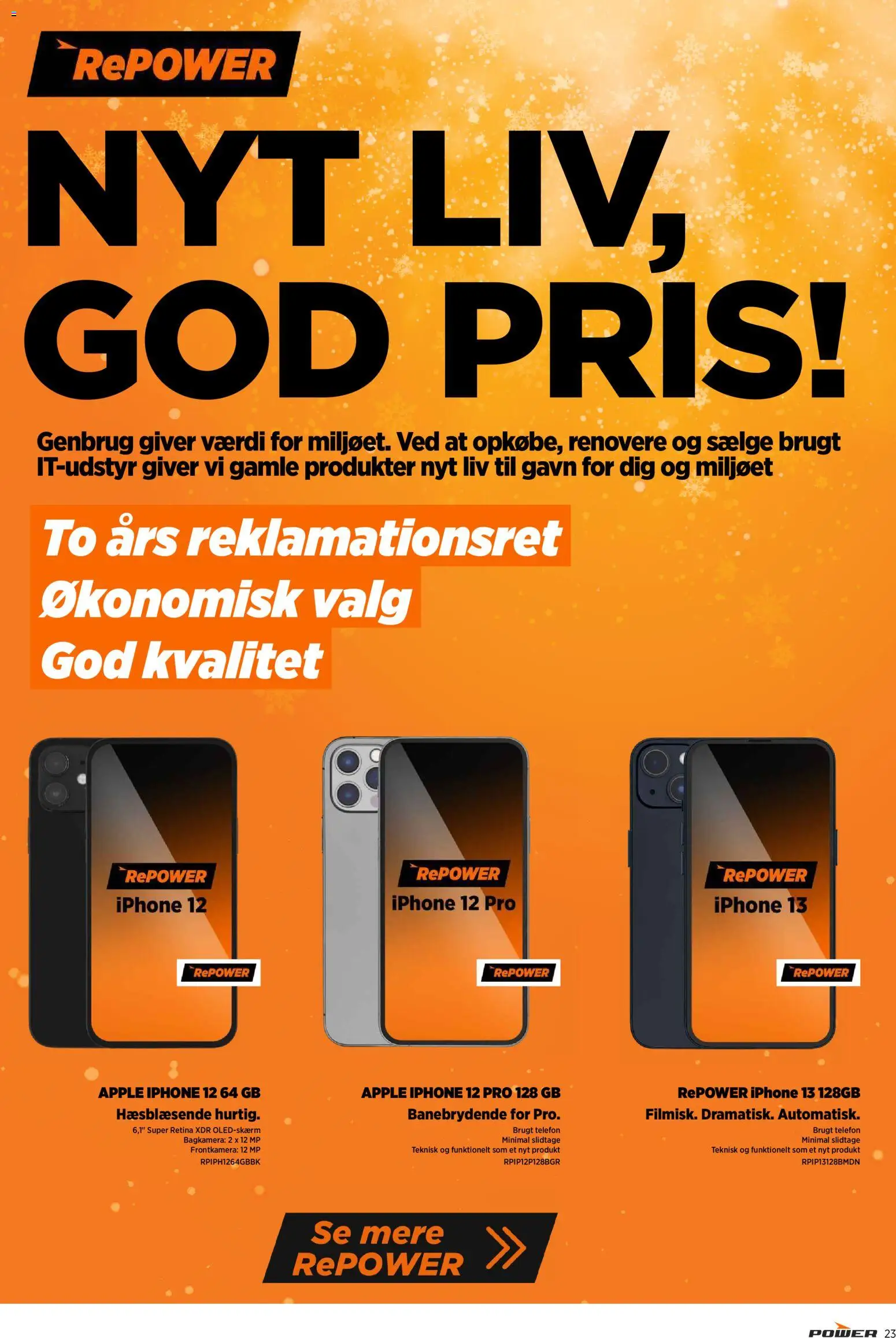 Power tilbudsavis – gyldig fra 13.03.2026 | Side: 23 | Produkter: Telefon, Søm