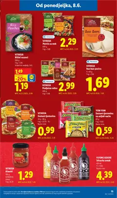 VITASIA Kimchi, 190 g jar of kimchi (drained weight). - Pregled kataloga iz trgovine Lidl, vrijedi od 08.06.2026 | Stranica: 15