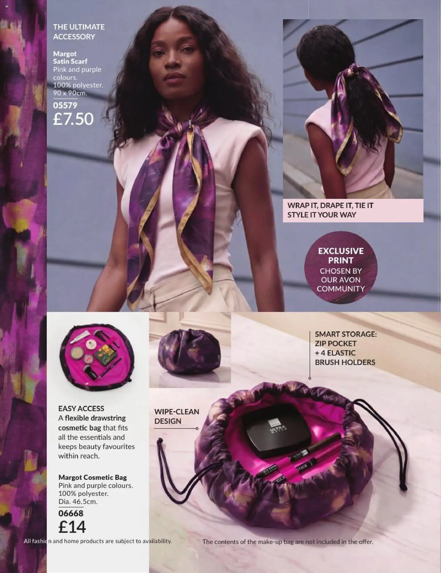 {H1} | Page: 130 | Products: Brush, Scarf, Bag