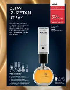 Far Away parfem - dopuna, A 100 ml refill for Far Away perfume, designed to replenish existing perfume bottles and is recyclable. - pregled AVON kataloga - važi od 01.06.2026 | Strana: 77
