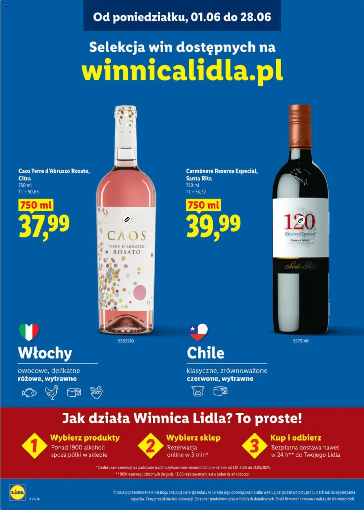 Lidl Katalog karta win od 01.06.2026 | Strona: 23