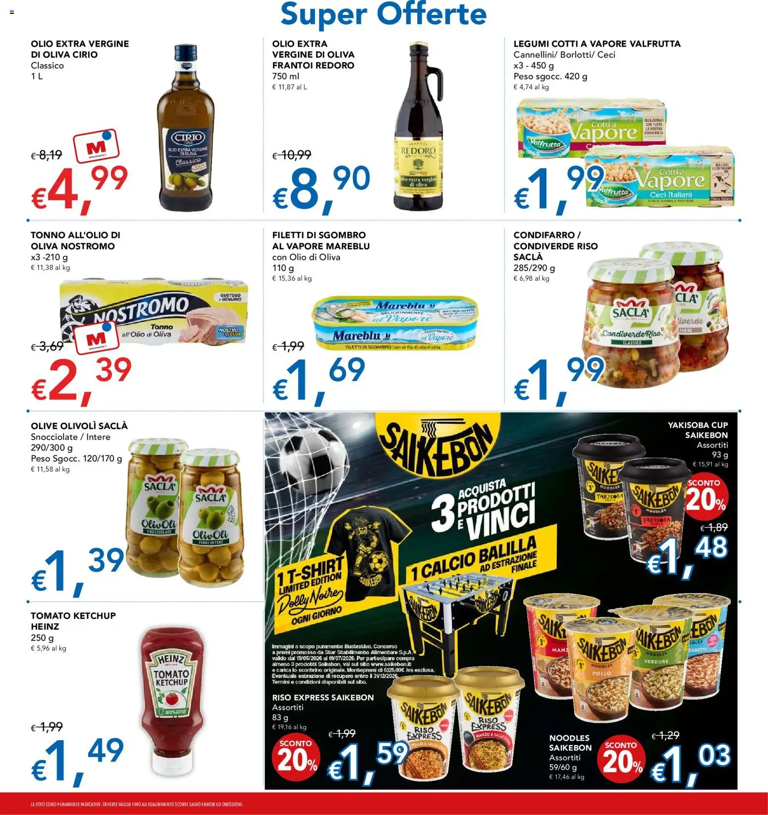 Volantino Migross del 21.05.2026 | Pagina: 9 | Prodotti: Ketchup, Ceci, Salsa, Tonno