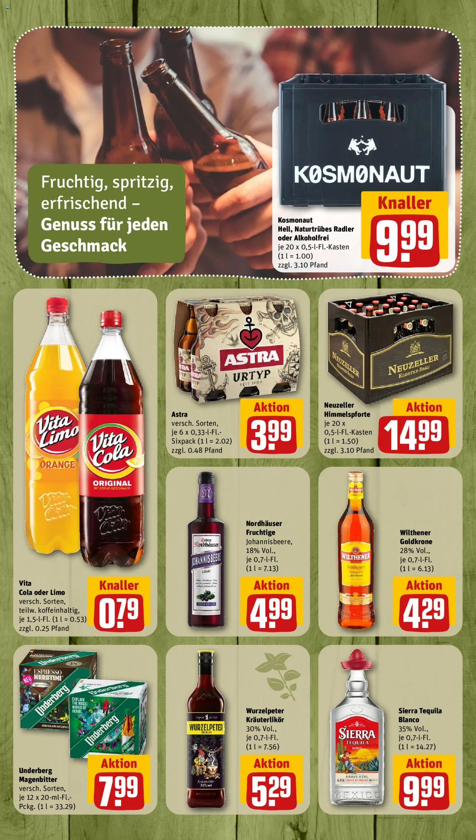 Nahkauf Prospekt – gültig ab 04.05.2026 | Seite: 9 | Produkte: Cola, Astra, Tequila, Underberg
