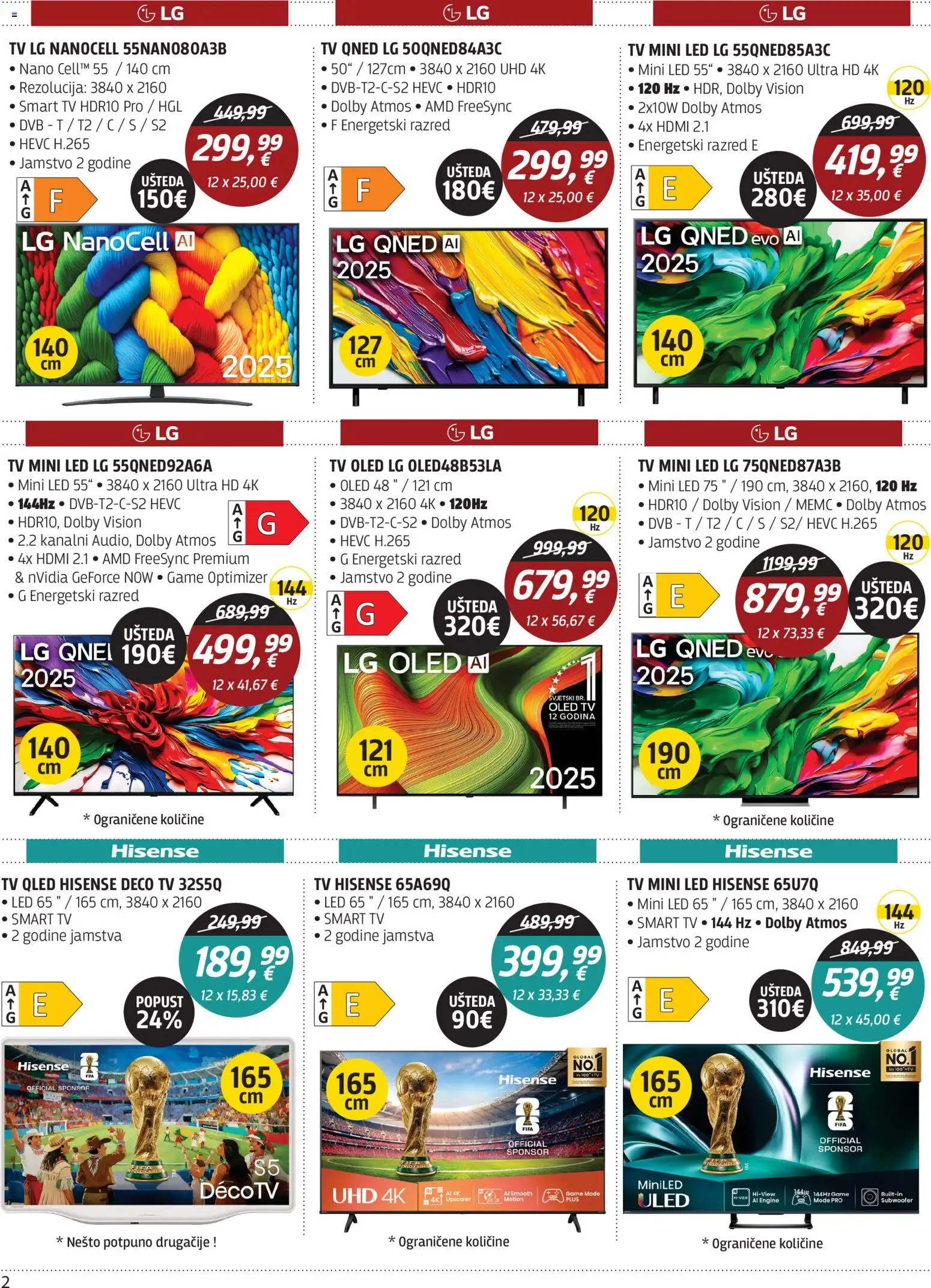 Centar Tehnike katalog | vrijedi od 20.07.2026 | Stranica: 2 | Proizvodi: Smart TV, Tv