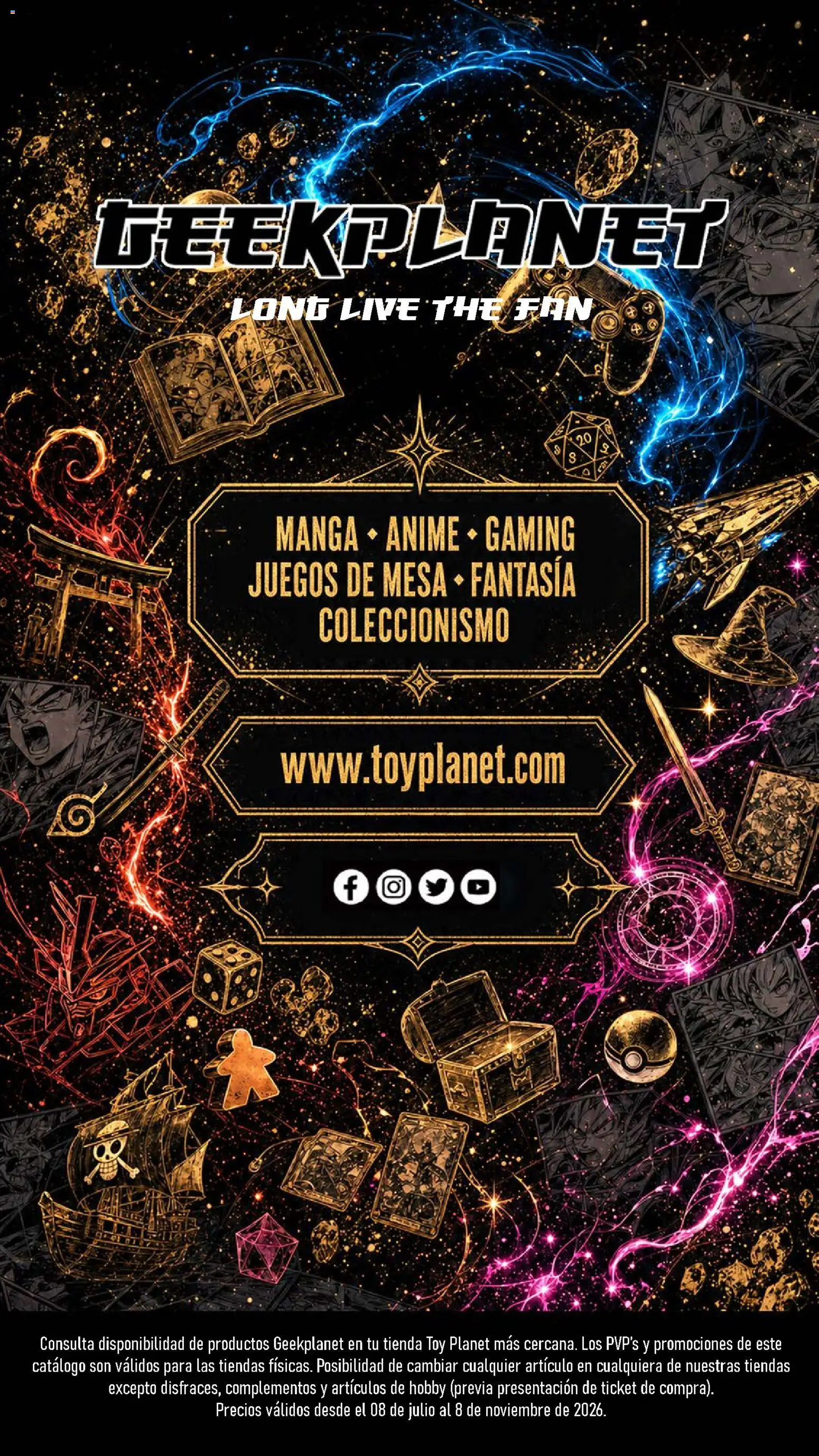Toy Planet catálogo de Geek Fan │ válido desde el 08/07/2026 | Página: 33 | Productos: Juegos de mesa, Mesa
