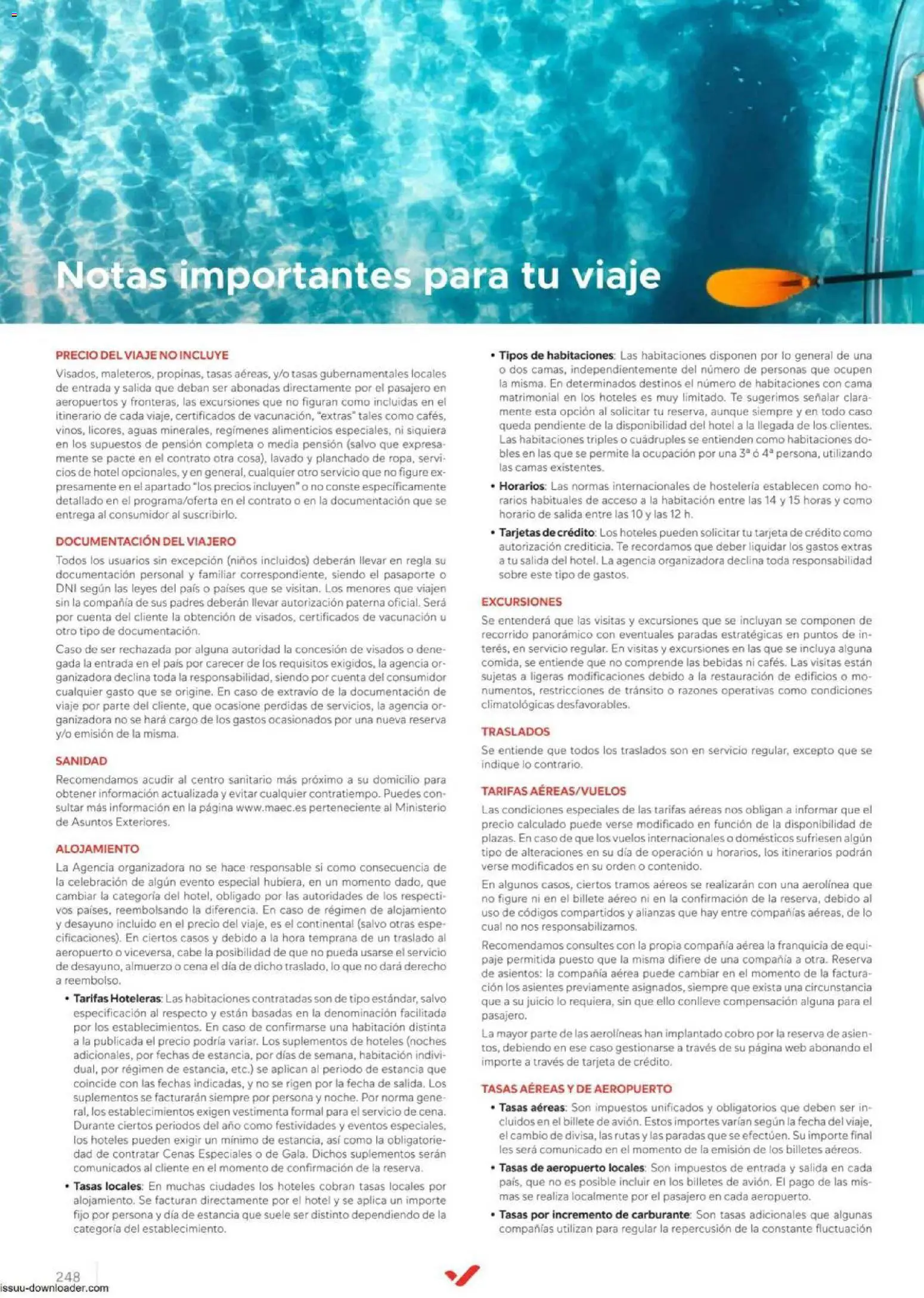 Halcón Viajes Comfort level 2026 │ válido desde el 04.06.2026 | Página: 248 | Productos: General, Té, Cama