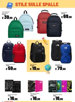 Anteprima del volantino Iper volantino Scuola valido a partire dal 09/07/2026 | Pagina: 4 | Prodotti: Jordan, Zaino, The
