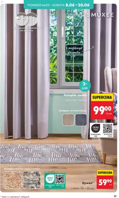 Pogląd oferty "Dywan, wym.: 140 x 80 cm" - ważna od 06.06.2026 | Strona: 19 | Produkty: Dywan