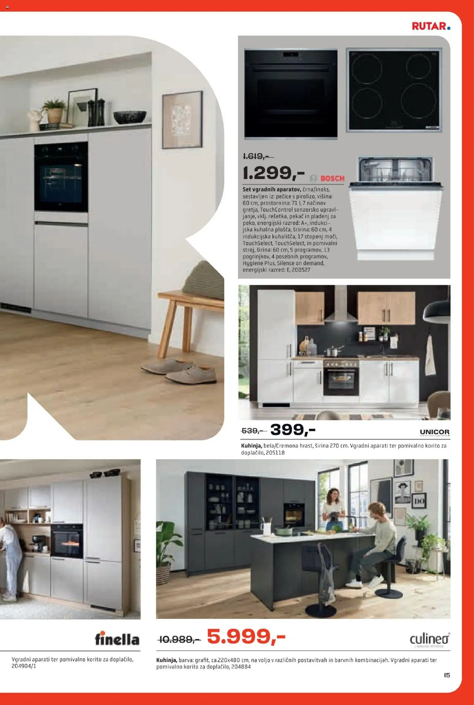 Novi Rutar katalog ponudbe – veljaven od 13.10.2026 | Stran: 15 | Izdelki: Pomivalno korito, Barva
