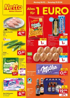 Netto Marken-Discount Prospekt Amberg ab 26.10.2026 gültig