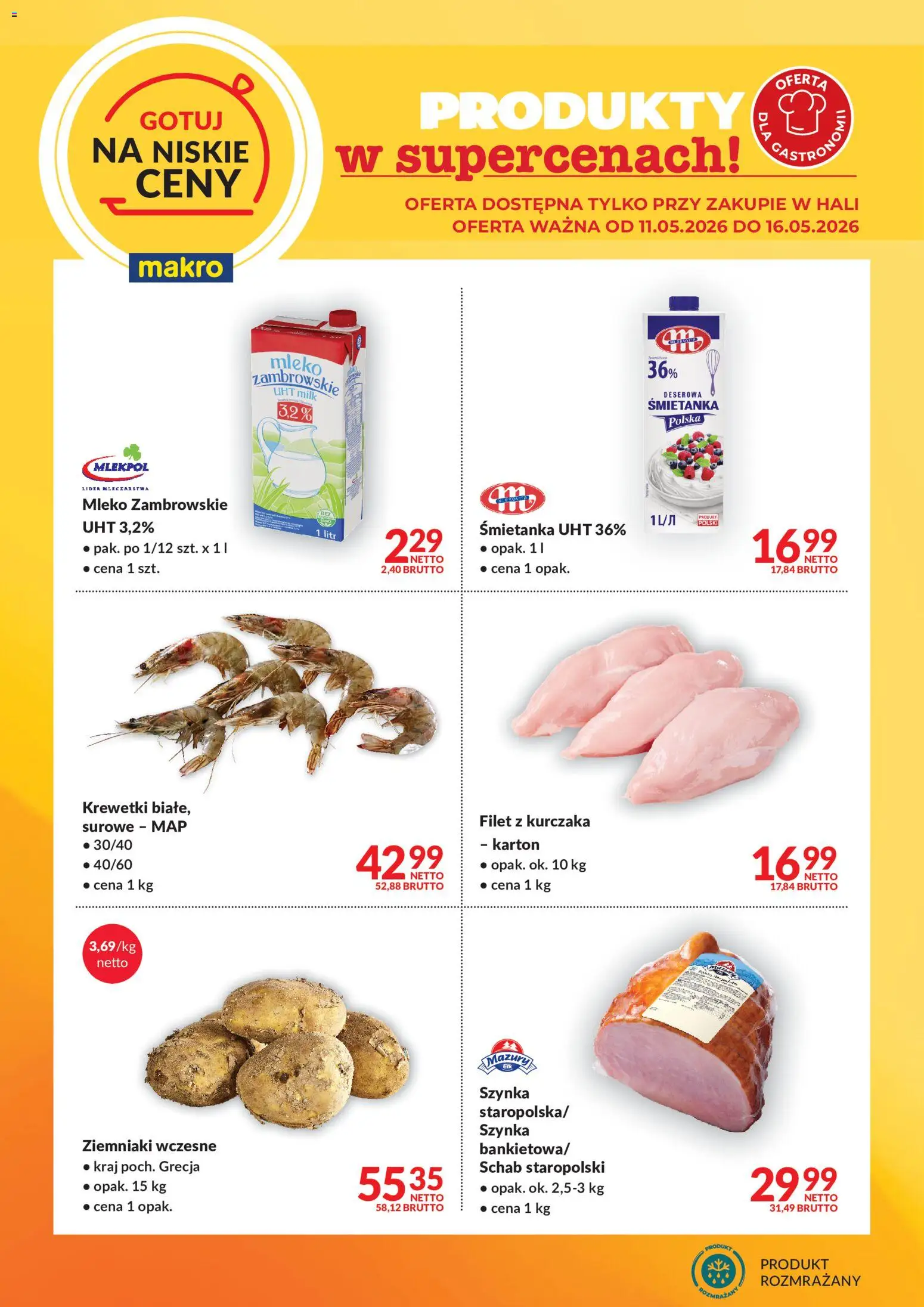 Makro gazetka - Gotuj się na niskie ceny od 11.05.2026 | Strona: 2