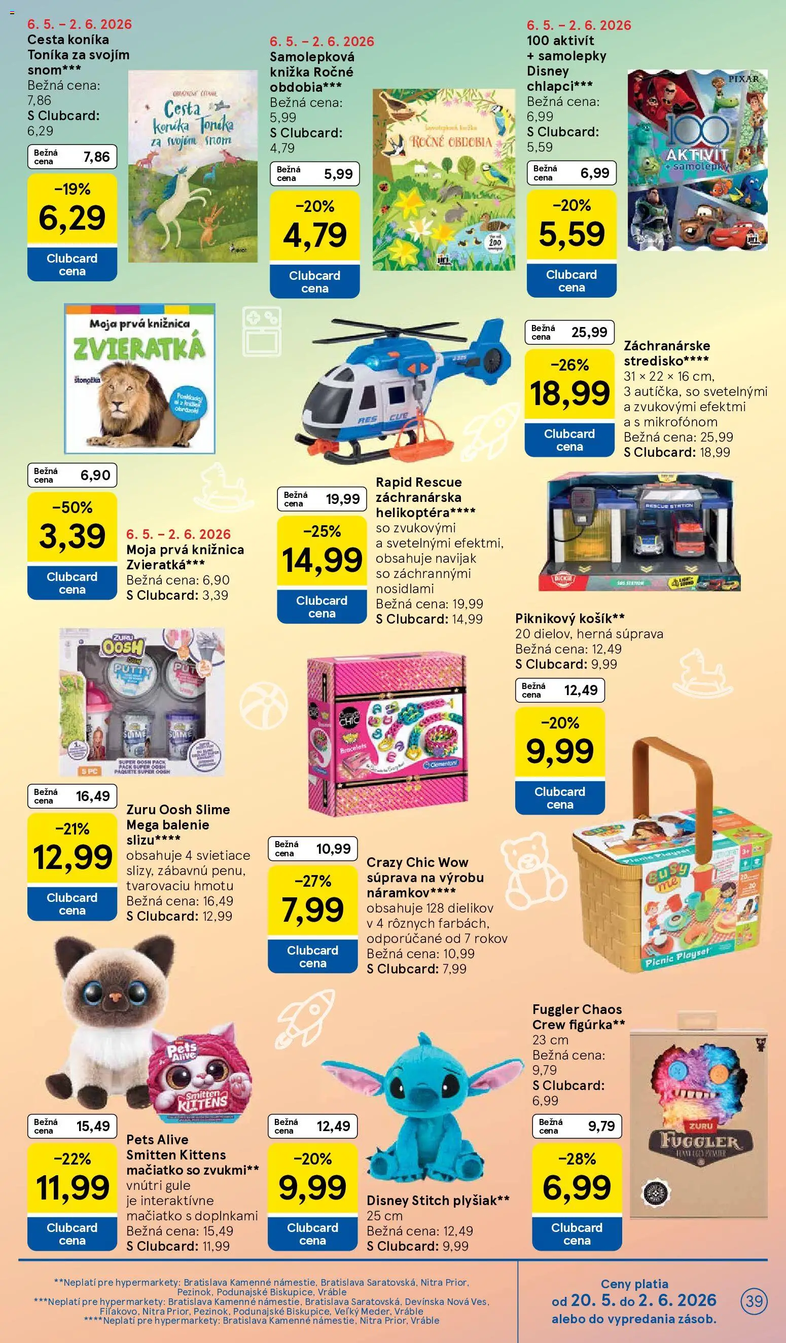 Nové Tesco akcie – leták je platný od 27.05.2026 | Strana: 39 | Produkty: Knižnica, PC