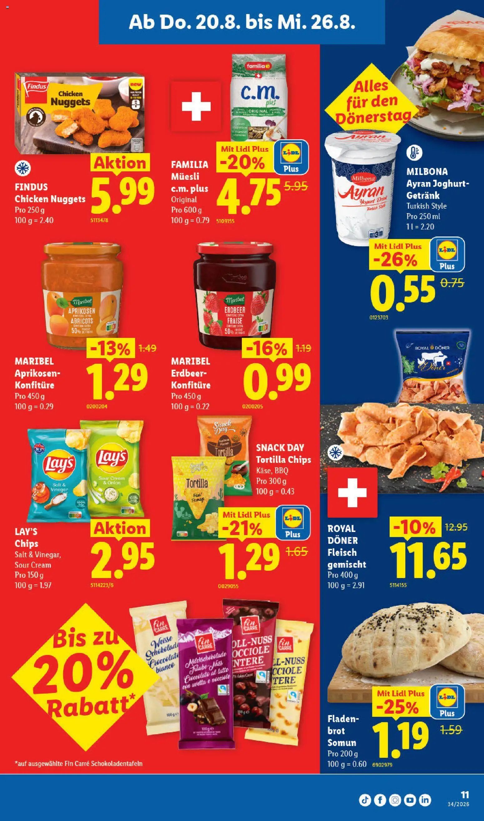Lidl aktionen – gültig ab 20.08.2026 | Seite: 17